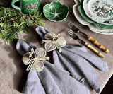 Plain Linen Napkins - Set of 4