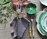 Gray Linen Napkins
