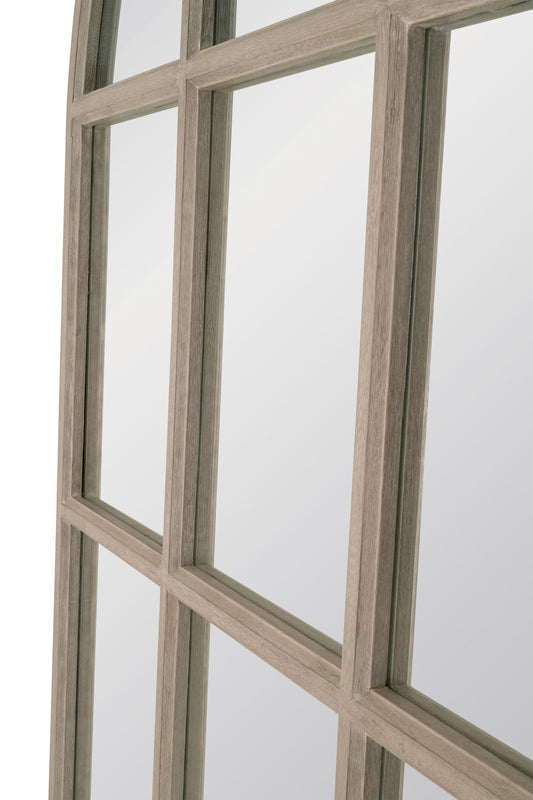 Grid Arched Mirror