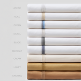 Triple Luxe Sateen Pillowcase Set | Hotel Collection Black