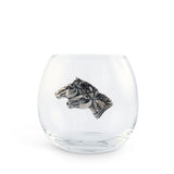 Running Horse Stemless Wine Glass