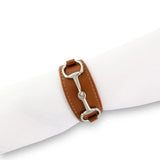 Bit Vegan Leather Napkin Rings
