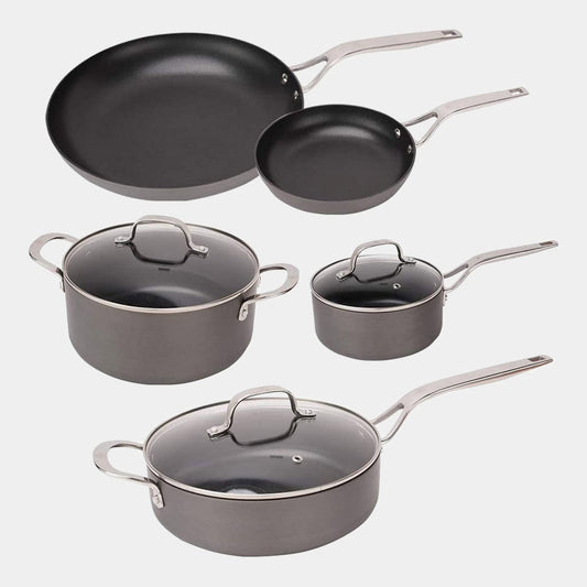 Hard Anodised 8-Piece Set