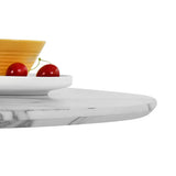Harris 59" Modern Large Oval Faux Marble Dining Table