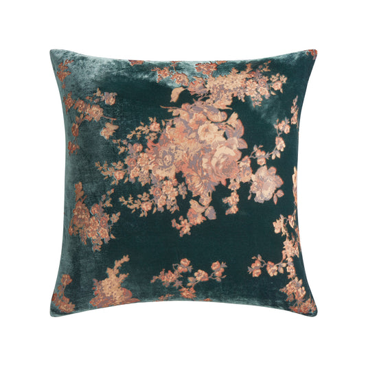 Josephine Burnout Faux Silk Velvet Pillow
