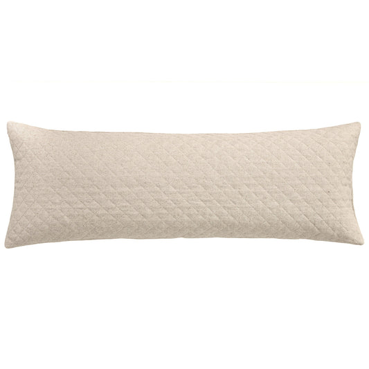 Farah Linen Blend Long Lumbar Pillow