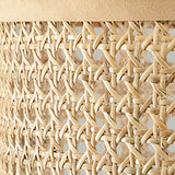 Easyshift™ Tripod Floor Lamp with Rattan Shade