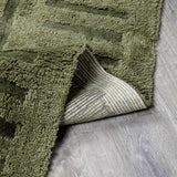 Washable Wool Rug - Green - Clearance
