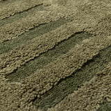 Washable Wool Rug - Green - Clearance