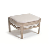 Harmonti 5 Pieces Aluminum Patio Swivel Lounge Chairs With Ottomans