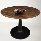 Harold 40'' Modern Round Pedestal Dining Table