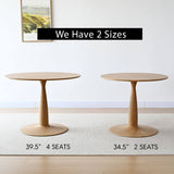 Harper Modern 39.5" Round Dining Table