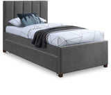 Harper Contemporary Trundle Bed with Channel Tufted Headboard for Stylish Space-Saving Sleep Solutions