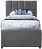 Harper Contemporary Trundle Bed with Channel Tufted Headboard for Stylish Space-Saving Sleep Solutions