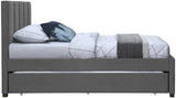 Harper Contemporary Trundle Bed with Channel Tufted Headboard for Stylish Space-Saving Sleep Solutions