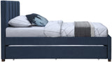 Harper Contemporary Trundle Bed with Channel Tufted Headboard for Stylish Space-Saving Sleep Solutions