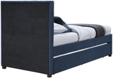 Harper Contemporary Trundle Bed with Channel Tufted Headboard for Stylish Space-Saving Sleep Solutions