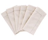 Hemstitch Napkins - Table Napkins - Cotton Cloth Napkins