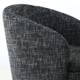 Hera Upholstered Swivel Barrel Chair (1-Piece)
