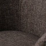 Hera Upholstered Swivel Barrel Chair (1-Piece)