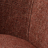 Hera Upholstered Swivel Barrel Chair (1-Piece)