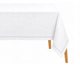Linen Hemstitched Tablecloth