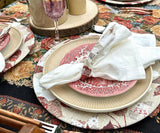 Ivory Double Hemstitch Napkins