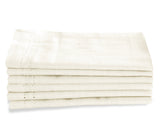 Ivory Double Hemstitch Napkins