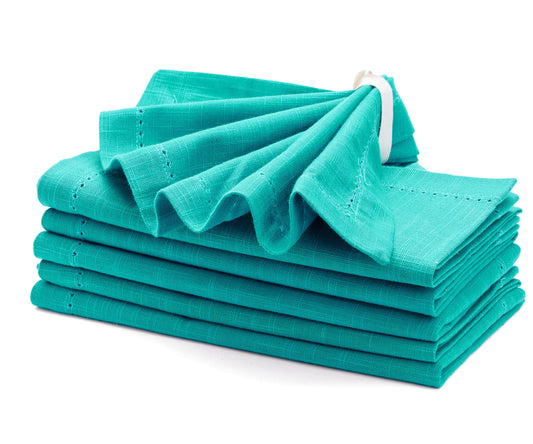 Teal Cloth Dinner Napkins
