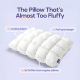 Puff Pillow White