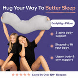 BodyAlign Cooling Pillow Gray