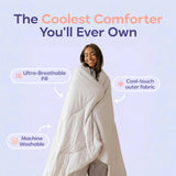 CloudCool™ Cooling Comforter Gray