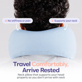Mellow x AVIO Travel Neck Pillow Baby Blue