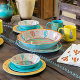 Cactus 4-PC Melamine Salad Plates, Set of 24