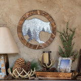 Antler Pillar Candle Holder w/ Glass Hurricane, 2 MOQ
