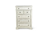 Highland Park -White 4-Piece Queen Set (Q Bed/NS/Dresser/Mir)