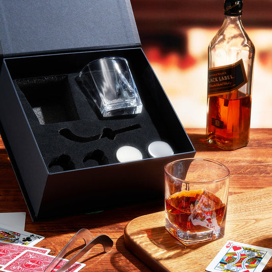 Hockey Whiskey Stones Set | 7pcs - 4 Hockey Puck Chill Stones