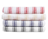 Homestead Stripe Linen Napkins - Set of 4