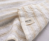 Homestead Stripe Linen Napkins - Set of 4