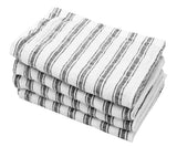 Homestead Stripe Linen Napkins - Set of 4