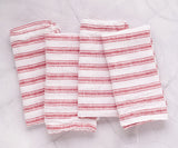 Homestead Stripe Linen Napkins - Set of 4