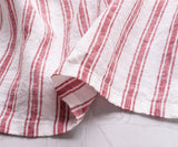 Homestead Stripe Linen Napkins - Set of 4