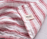 Homestead Stripe Linen Napkins - Set of 4
