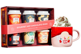 Gourmet Hot Cocoa Gift Set Cup Hot Chocolates - Set of 6 Flavors
