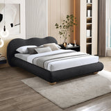 Hyde Boucle Fabric Bed - Luxurious Comfort and Stylish Design for a Modern Bedroom Retreat