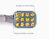 Nest™ Bake Non-Stick 12 Cup Blue Muffin Tray