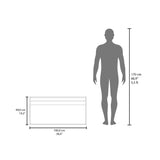 Napoles 39" W Double Door Wall Cabinet