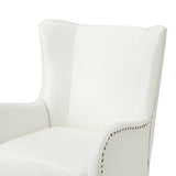 Shepherd Wingback Vegan Leather Armchair(Optional Types)