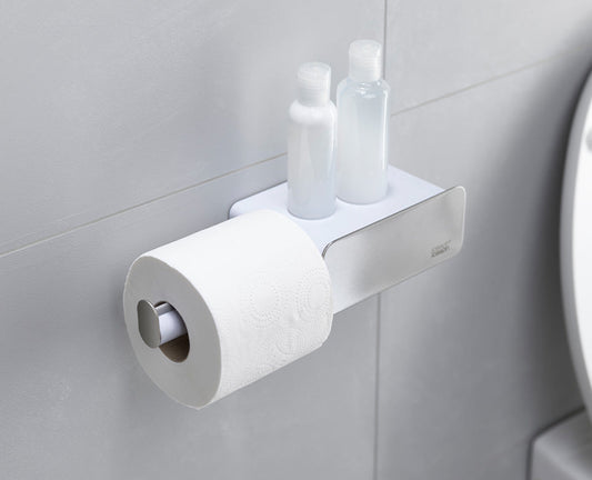 EasyStore™ Stainless-steel Toilet Roll Holder with Drawer