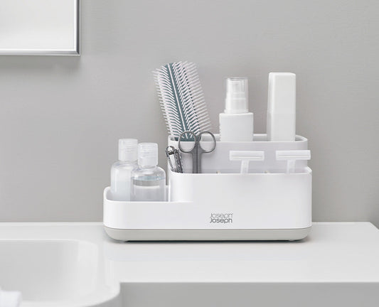 EasyStore™ Light Grey Bathroom Storage Caddy